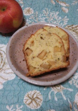 今が旬！りんごと紅茶のパウンドケーキ-レシピのメイン写真