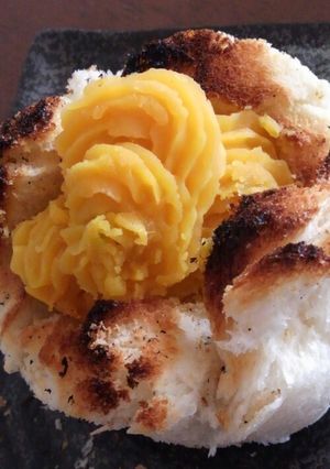 ウチカフェブレットスイートポテトパイ？！-レシピのメイン写真