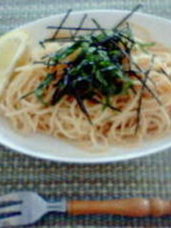 明太子和風スパゲッティ-レシピのメイン写真