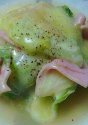 白菜のまろやかチーズ蒸し-レシピのメイン写真