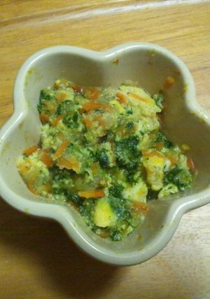 野菜オムレツ風（離乳後期〜）-レシピのメイン写真