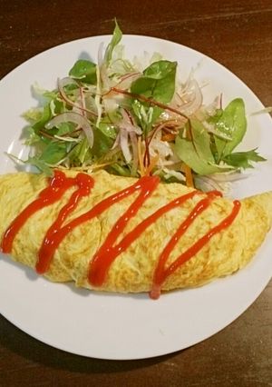 ボリュームオムレツ-レシピのメイン写真