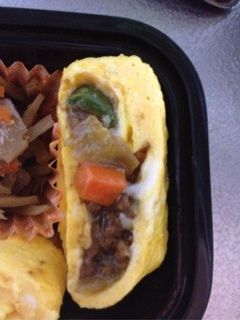 余ったキーマカレーで卵焼き-レシピのメイン写真
