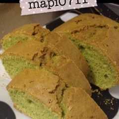 รูปของ 家にある物で抹茶パウンドケーキ＊超簡単