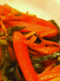 超簡単★野菜のナポリタン風炒め-レシピのメイン写真