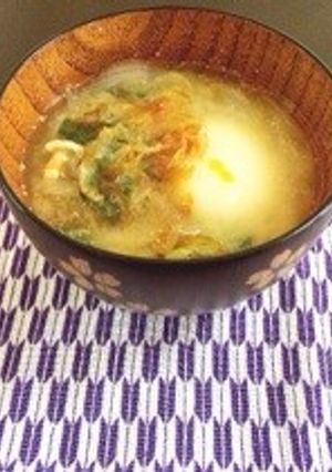 簡単コク旨＊ピリ辛ゴマ味噌汁-レシピのメイン写真