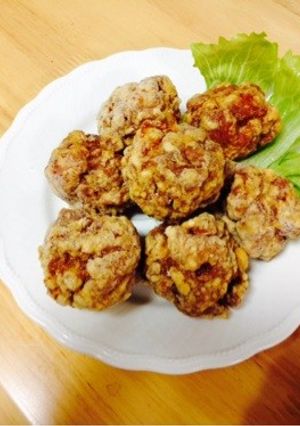 胸肉なのに柔らかまんまる唐揚げ☆-レシピのメイン写真