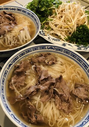 手抜きでごめん！の、なんちゃってPHO-レシピのメイン写真
