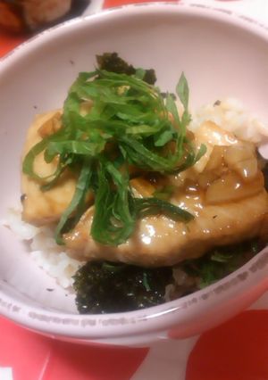 カジキの照り焼き丼にんにく風味-レシピのメイン写真