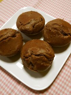 自家製酵母でチョコバナナマフィン-レシピのメイン写真