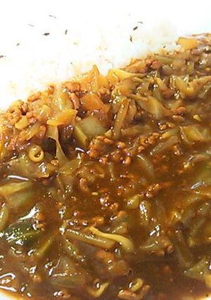 ヘルシー＆経済的もやしとキャベツのカレー-レシピのメイン写真