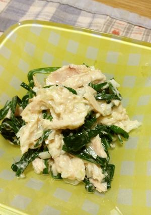 ニラとツナのサラダ風和え物-レシピのメイン写真