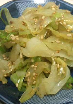 キャベツの胡麻和え-レシピのメイン写真