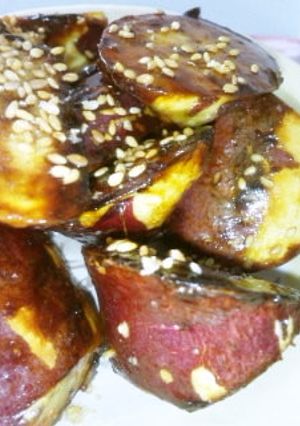 さつま芋の甘辛焼き☆レンジで時短☆-レシピのメイン写真