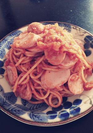 凄く簡単！中学生でも作れるナポリタンw-レシピのメイン写真
