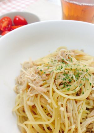 ツナきのこで超簡単☆和風パスタ-レシピのメイン写真