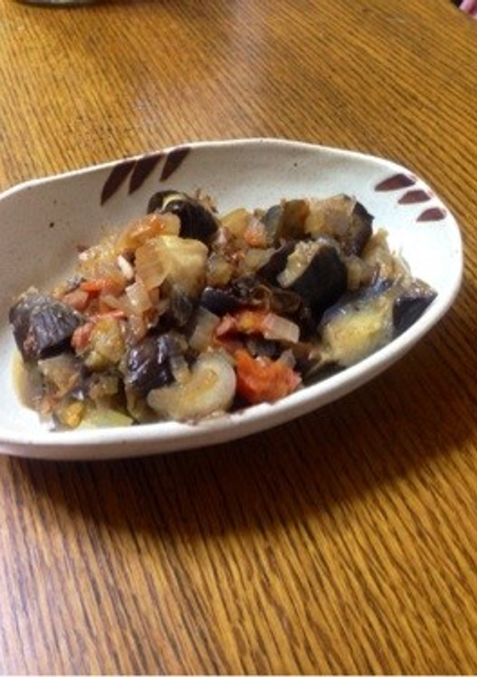 和風な茄子のとまと煮-レシピのメイン写真