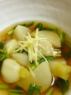 あったか〜!かぶの生姜あんかけ-レシピのメイン写真