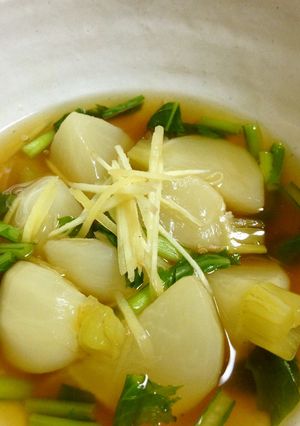 あったか〜！かぶの生姜あんかけ-レシピのメイン写真
