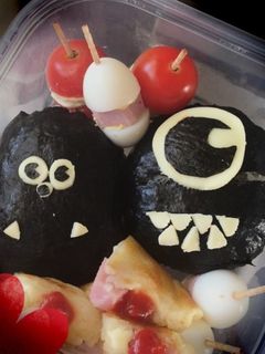 デコふり不要キャラ弁!サリー&マイク!-レシピのメイン写真