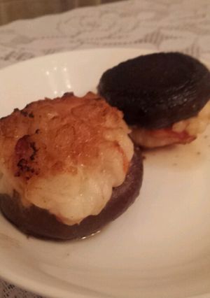 椎茸とえびのステーキ-レシピのメイン写真
