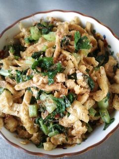 大根葉と油揚げの炒め物-レシピのメイン写真