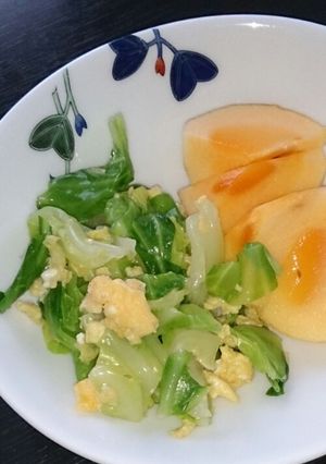 甘～い彩りキャベツ☆-レシピのメイン写真