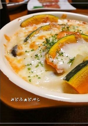 牡蠣とかぼちゃの✿マカロニグラタン-レシピのメイン写真