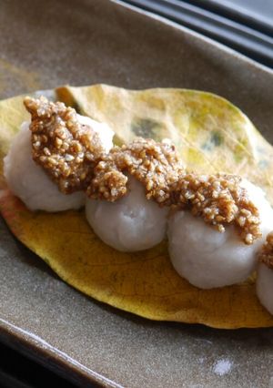 里芋だんごのゴマあんかけ-レシピのメイン写真