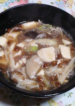 きのこ汁-レシピのメイン写真