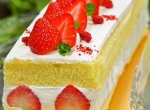 HMで簡単♡苺ショートケーキお誕生日にも-レシピのメイン写真