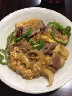 生姜焼き卵とじ丼-レシピのメイン写真