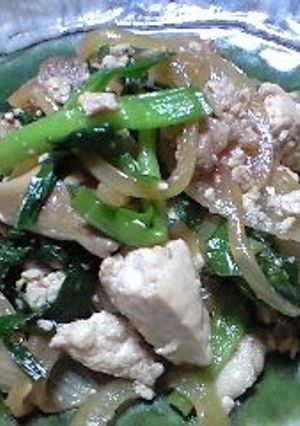 ニラと豆腐のオイスター炒め-レシピのメイン写真
