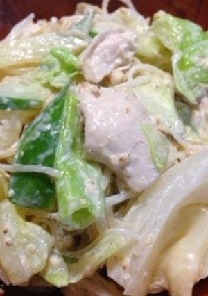 ササミとキャベツのゴマサラダ-レシピのメイン写真