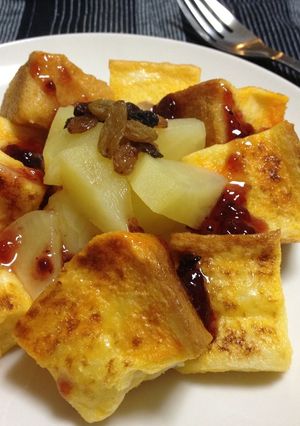 砂糖・バター不要！簡単フレンチトースト♪-レシピのメイン写真