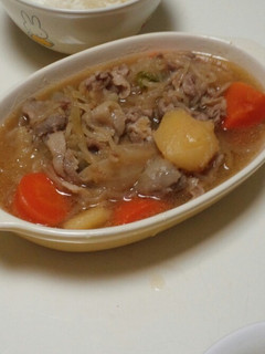 圧力鍋で作る肉じゃが-レシピのメイン写真