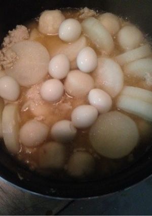 大根と里芋のトロトロそぼろ煮-レシピのメイン写真