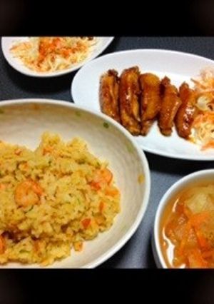 手羽中のピリ辛焼き♡-レシピのメイン写真