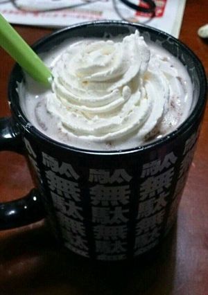 幸せいっぱいホットチョコ-レシピのメイン写真