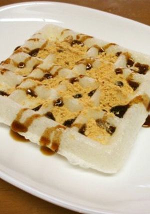 簡単！おいしい！モッフル　黒蜜きなこ味-レシピのメイン写真