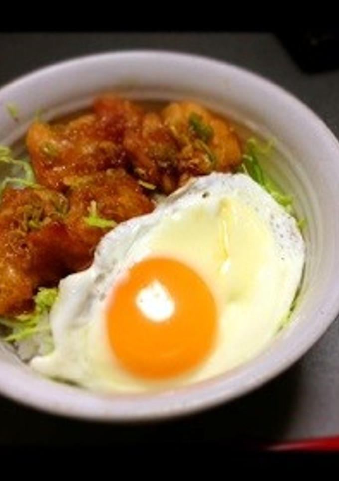 揚げずに唐揚げ丼(*´꒳`*)-レシピのメイン写真