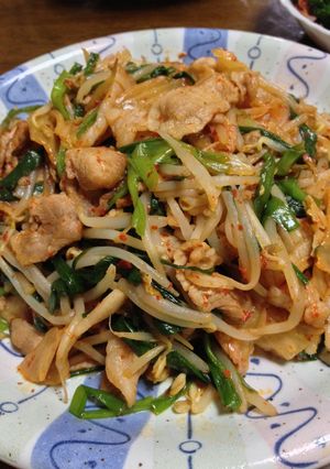簡単！時短！豚肉キムチ-レシピのメイン写真
