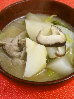 野菜たっぷりスタミナ豚汁-レシピのメイン写真