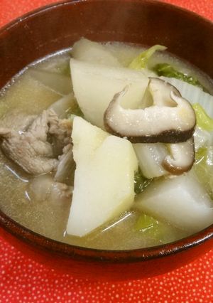 野菜たっぷりスタミナ豚汁-レシピのメイン写真