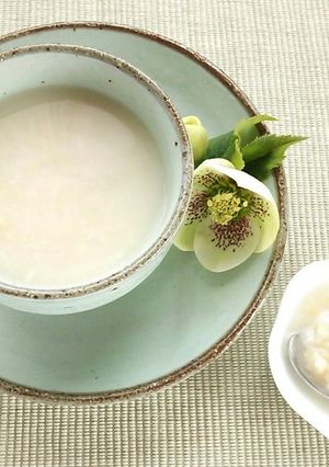 簡単♪発芽玄米でとろり甘麹（甘酒）作り方-レシピのメイン写真