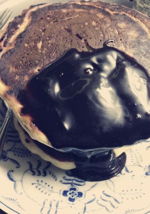 単純ホットケーキ！-レシピのメイン写真