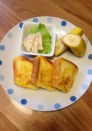 じっくり焼いて香ばしフレンチトースト☆-レシピのメイン写真