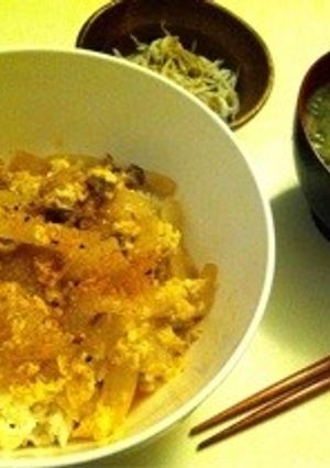 簡単！お手軽！鶏ハラミの親子丼(13)-レシピのメイン写真