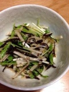 大根、水菜の浅漬け(^_^)-レシピのメイン写真