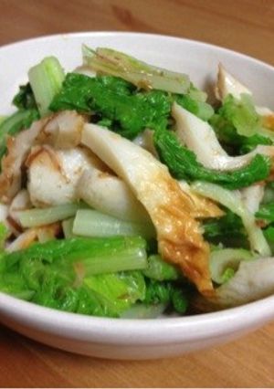 白才菜とちくわのおひたし-レシピのメイン写真